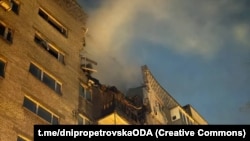 Ілюстраційне фото. Наслідки російської атаки дронами в Дніпрі, лютий 2024 року