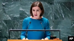 Мая Санду не уточнила, чи нічний російський обстріл проти 26 вересня поцілив по території Молдови