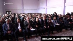 Արցախցիները Շիրակի մարզպետարանում, 1-ը մարտի, 2024թ․