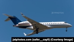 Bombardier Global 6500 учагы, сериялык номуру 60016, борттук номуру RA-73573