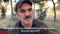 Rus sülhməramlılarının işi sizi qane edirmi?  - Bakıda sorğu