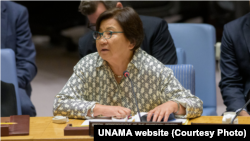 روزا اوتونبایوا نماینده ویژه سرمنشی سازمان ملل متحد در افغانستان