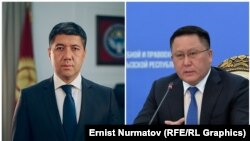 Мелис Тургунбаев менен Курманкул Зулушев.