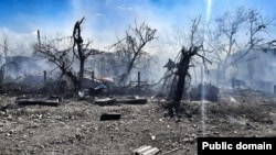 Наслідки попередніх обстрілів Херсонщини