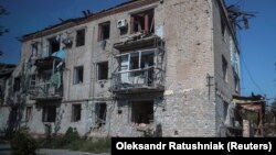 Наслідки попередніх обстрілів Оріхова, 13 вересня 2023 року