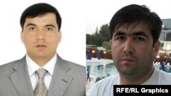 Акмал Юсуфзода (солдо) жана Исмоил Рахмонов.