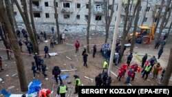 Харьков орус армиясынын аба чабуулунан кийин. 27-март, 2024-жыл.