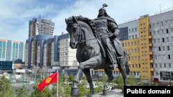 Манастын эстелиги. Астана. 19-апрель, 2024-жыл.