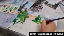 Малюнок переселенки Олени