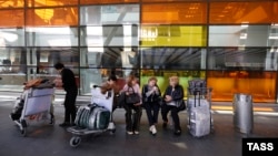 Ереван аэропорту. Иллюстрация