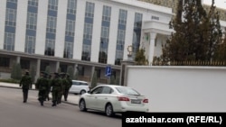 Военнослужащие. Ашхабад (Фото из архива)  