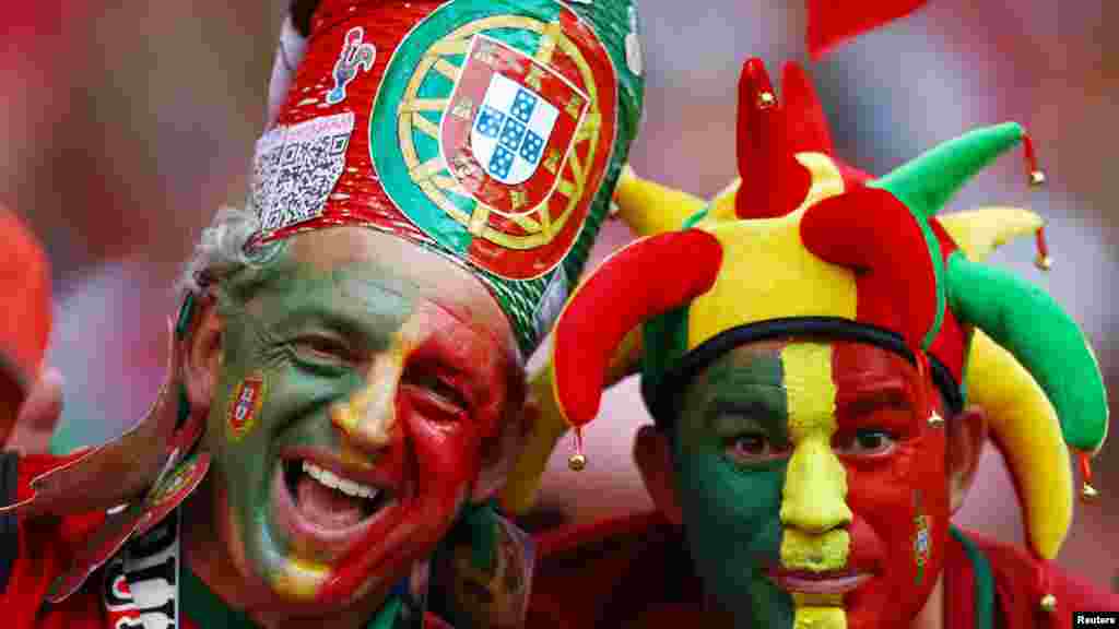 Португальские фанаты выложились на все сто ради матча в группы &nbsp;&laquo;F&raquo; против Чехии, который прошёл 18 июня на стадионе Лейпцига. Франсишку Консейсау&nbsp;вышел на поле на 90-й минуте и забил гол на первой минуте добавленного времени. Португалия победила со счётом 2:1