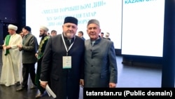 Рәшит Брагин һәм Рөстәм Миңнеханов