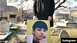 تصویر یکی از قربانیان رویداد های اخیر در ایران