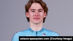 Cyclist Savely Laptev (file photo)