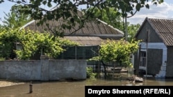 Затопленная деревня Афанасьевка в Николаевской области