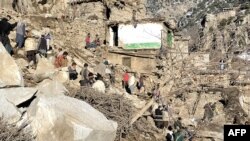 رویداد لغزش کوه در نورستان