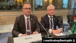 Андрэй Савіных і Сяргей Рачкоў у Вене