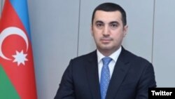 Ադրբեջանի արտաքին գործերի նախարարության մամլո խոսնակ Այխան Հաջիզադեն, Բաքու: 