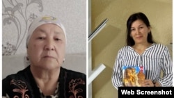 Салия Таштанова жана Чыныгүл Шеркулова.