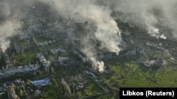 Місто Бахмут на Донеччині – місце найзапекліших боїв Сил оборони України з армією РФ, 26 квітня 2023 року