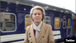 Урсула фон дер Ляйен баштаган айрым Батыш лидерлери 24-февралда Киевге келди.