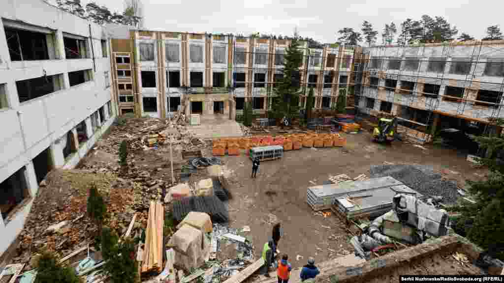 Лицей № 3 сейчас восстанавливают при поддержке ЮНИСЕФ