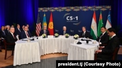 АКШнын президенти Жо Байден Борбор Азиянын беш лидери менен Нью-Йорктогу жолугушууда, 20-сентябрь, 2023-жыл