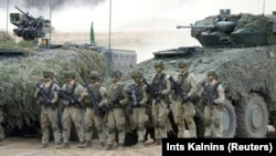 Нямецкія вайскоўцы на вучэньнях у Літве, 2024 год