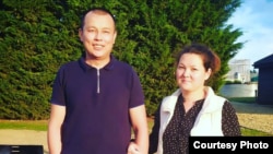 Максат Бакытбеков и Перизат Карыбаева. 