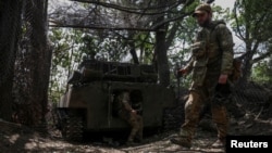 Українські військові на позиціях у Донецькій області, травень 2024 року