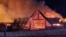 The deadly blaze engulfed the guesthouse about 90 kilometers north of Bucharest. 