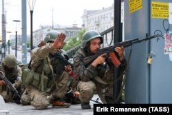 Найманці ПВК «Вагнер» у Ростові-на-Дону Росії