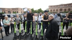 Հայաստան - «Հայոց համազգային միություն» կուսակցության հավաքը Հանրապետության հրապարակում, 24-ը ապրիլի, 2024թ.