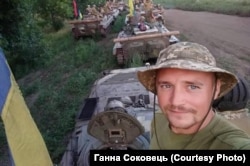 Сергій Єлісєєв в зоні АТО