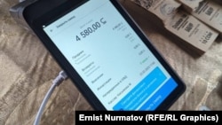 Көзөмөл-кассалык машине. 