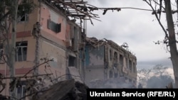 Наслідки попереднього ракетного удару по Краматорську, березень 2023 року