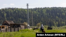 Усть-Кабырзанын тургуну.