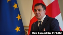 Վրաստանի արտաքին գործերի նախարար Իլիա Դարչիաշվիլին, արխիվ, Թբիլիսի: 