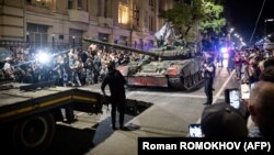 Ռուսաստան - Վագներականները դուրս են գալիս Դոնի Ռոստովից, 24-ը հունիսի, 2023թ.