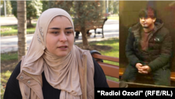 Соро Юсуфова и ее брат Сухроб  