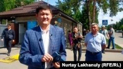 Duman Mukhammedkarim in Almaty on May 26