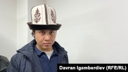 Акын Аскат Жетиген в суде. 20 марта 2024 года.