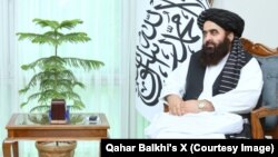 امیرخان متقی، سرپرست وزارت خارجۀ حکومت طالبان