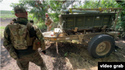 Установка розмінування M58 MICLIC, яку надали американські партнери