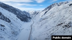 Бишкек-Торугарт автоунаа жолу. 