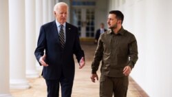 Diňle: Baýden Zelenskini global goldawa ynandyrýar: “Abrams” tanklary ýolda, ýöne “ATACAMS” raketalary garaşmaly bolar