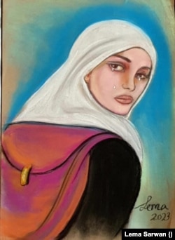 Lema Sarwanyň çeken atsyz suraty