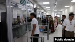 Контрольно-пропускной пункт на границе Кыргызстана, иллюстративное фото.