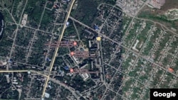 Готель «Сапфір» на карті міста Краматорськ, Донецька область